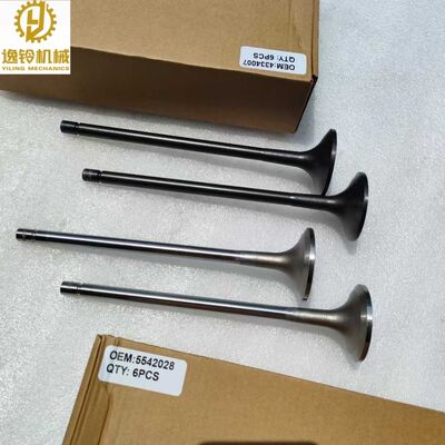 Intake and Exhaust Valves for Cumm ins QSK60 Diesel Engine