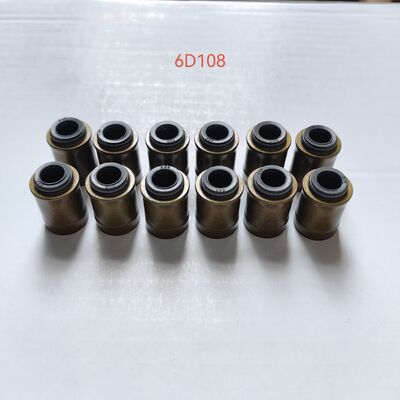 Valve Stem Oil Seals for Komatsu 6D108 Diesel Engine