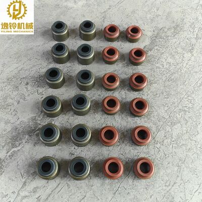 Valve Stem Oil Seals for Komatsu 6D125‑0 Diesel Engine
