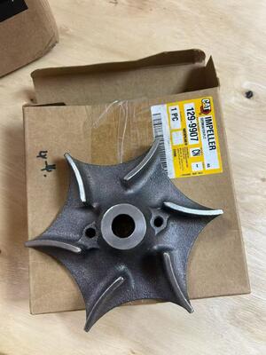 Water Pump Impeller 129‑9907 for CAT Diesel Engine Cooling System