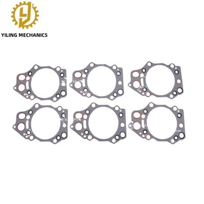 6D140 6D140-2 6D140-3 Engine Full Gasket Kit for Komatsu PC650-8 PC700-8 Upper & Lower Gasket Kits Excavator Complete Gasket Set