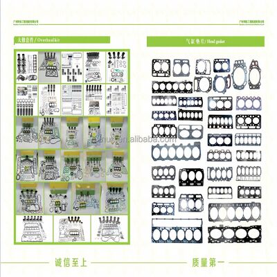 3TNV76 Engine Overhaul Gasket Kit With Cylinder Head for Yanmar 3TNV76 Engine Rebuild Kit Cylinder Head Assy Engine Repair Parts