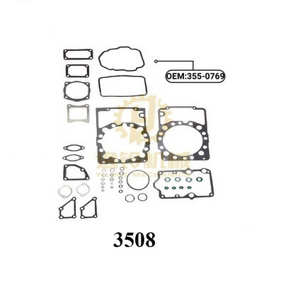 3508 3512 3516 3516B Engine Gasket Kits for Caterpillar Gasket Overhaul Parts With Seals 355-0769 355-0775 458-3471 355-0672