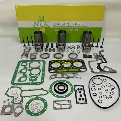 For D1402 Kubota Engine Gasket Overhaul Set D1402 Engine Rebuild Kits With Piston Liner Piston Ring Valve Bearing Head Gasket
