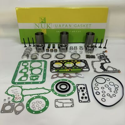 For D1403 Kubota Engine Gasket Overhaul Set D1403 Engine Rebuild Kits With Piston Liner Piston Ring Valve Bearing Head Gasket