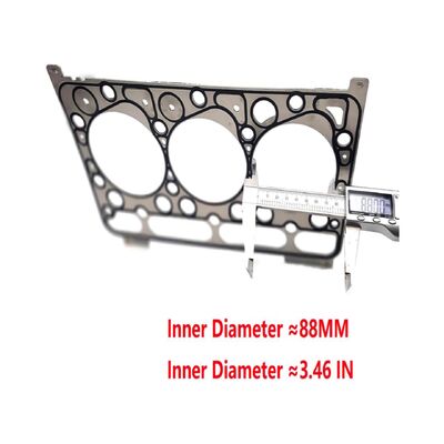 Head Gasket 1G750-03602 16487-03310 for Kubota Engine D1703 Excavator KX033-4 KX040-4 KX91-3S2 U35-4 U35-S2