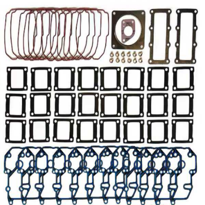 3804718 QST30  12V140 Upper Gasket Kit Cum mins Engine Top Gasket