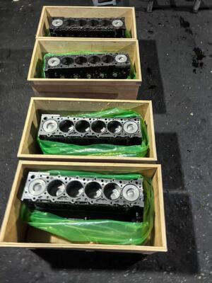 Isuzu 6HK1 Short Block Engine Assembly Diesel Cylinder Block Replacement For Excavator Truck