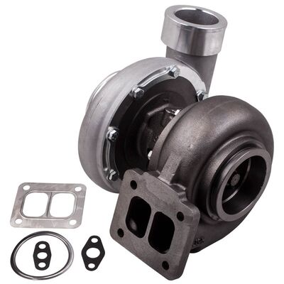 GT45 Performance Turbocharger T4 V-Band Comp AR .66 Turbine AR 1.05 Oil Cooled Turbo