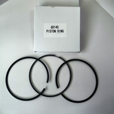 6D140 Piston Ring Set For Komatsu 6D140 Diesel Engine Spare Parts