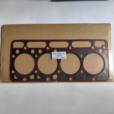 High quality cylinder head gasket compatible with Kubota V2203 diesel engine.
