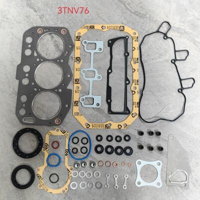 3TNV76 Full Gasket Set Overhaul Kit For Yanmar 3TNV76 Diesel Engine