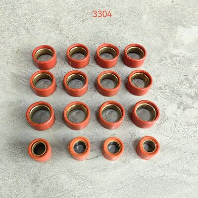 16 PCS Injector Tube Sleeve Seals for CAT 3304 Diesel Engine
