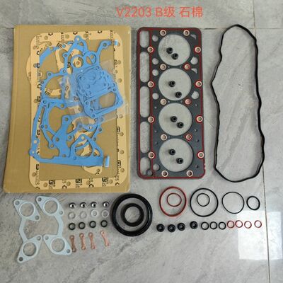 B‑Grade Asbestos Full Overhaul Gasket Kit for Kubota V2203 Diesel Engine