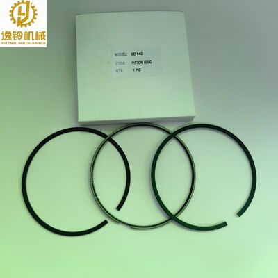 Piston Ring Set for Komatsu 6D140 Diesel Engine