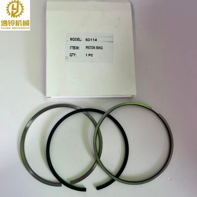 Piston Ring Set for Komatsu 6D114 Diesel Engine