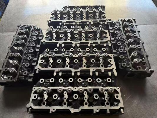 S6D107 Complete Cylinder Head Assembly For Komatsu S6D107 Diesel Engine Excavator Replacement Part