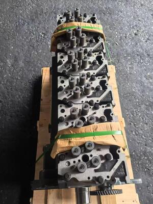 S6D125‑2 Complete Cylinder Head Assembly For Komatsu 6D125‑2 Diesel Engine Excavator Spare Part